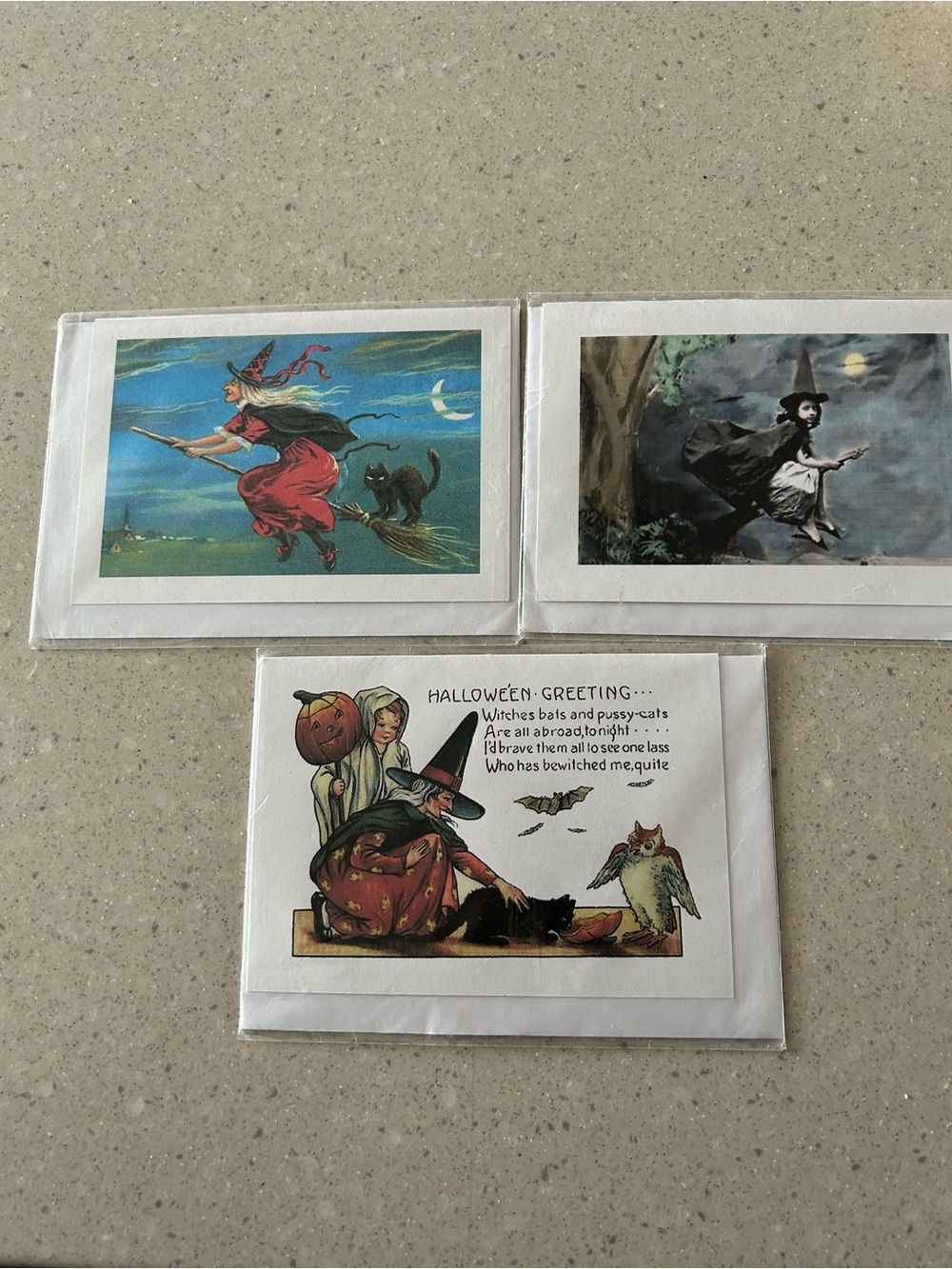 3 new Halloween cards